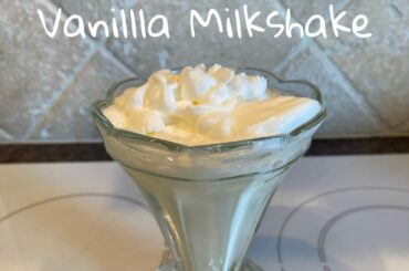 Quick Vanilla Milkshake | Rosina’s Italian Kitchen