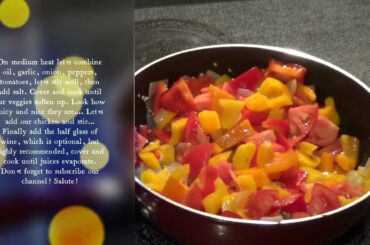 Abruzzo part 3 of 4 - Second Course - Pollo all' Abruzzese - Abruzzo Style Chicken