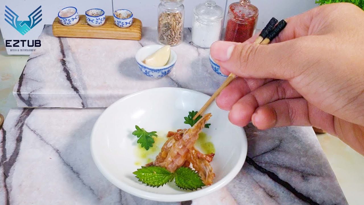 How to cook Miniature Garlic Butter Shrimp with Lemon | Best Shrimp Ever Recipe / ASMR Cooking Mini How to cook Miniature Garlic Butter Shrimp with Lemon | Best Shrimp Ever Recipe / ASMR Cooking Mini