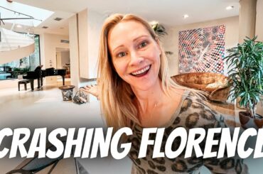Crashing in a $4M Museum House in Florence Italy - 4k Walking Tour Travel Vlog + Food + Market 2022