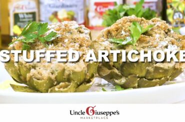 How to Make the BEST Stuffed Artichoke - Uncle Giuseppe's MANGIA! Recipes | UncleG.com