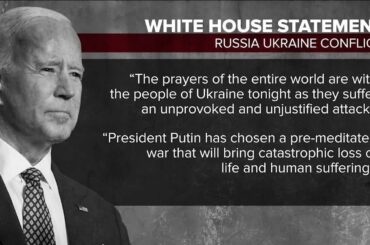 Russia begins attack on Ukraine