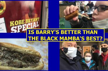 KOBE BRYANT'S CHEESESTEAK AT LARRY'S VS. BARRY'S ITALIAN CHEESESTEAK | Philly food w/The Tolle Road