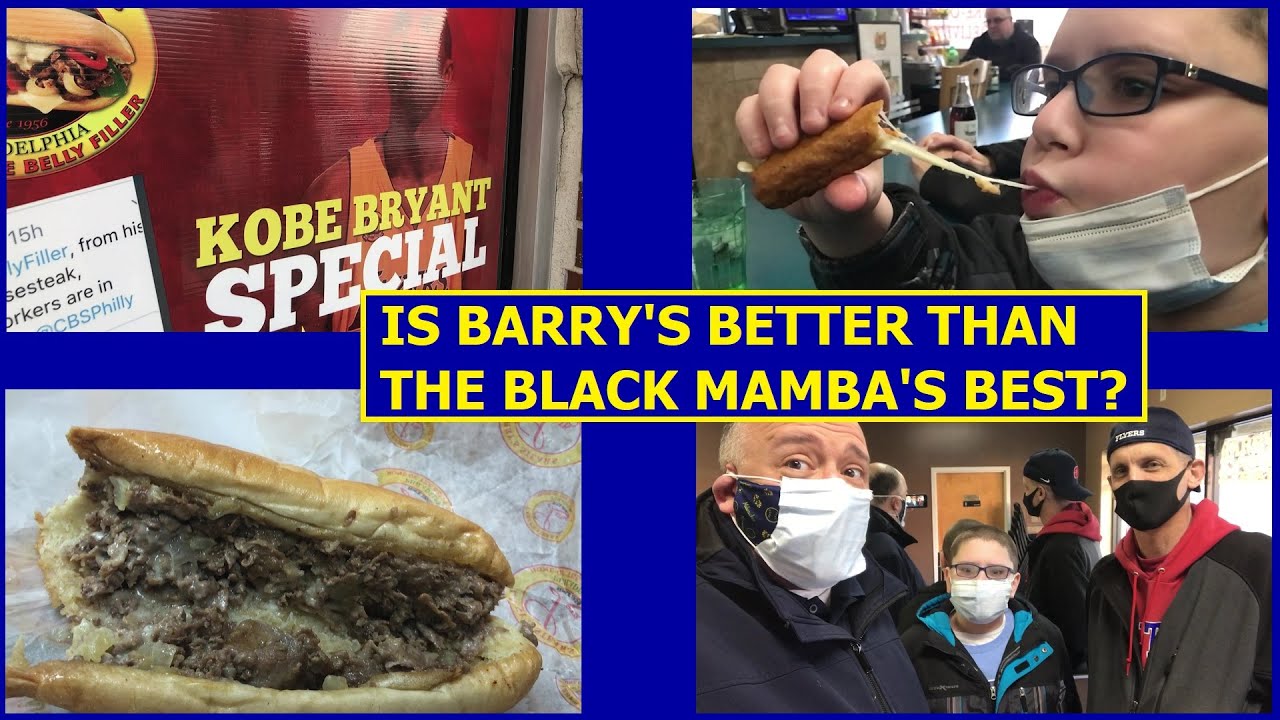 KOBE BRYANT'S CHEESESTEAK AT LARRY'S VS. BARRY'S ITALIAN CHEESESTEAK | Philly food w/The Tolle Road KOBE BRYANT'S CHEESESTEAK AT LARRY'S VS. BARRY'S ITALIAN CHEESESTEAK | Philly food w/The Tolle Road
