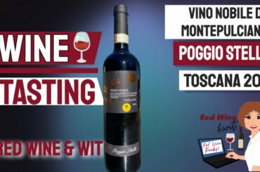 Wine Tasting | Vino Nobile Di Montepulciano Toscana 2016
