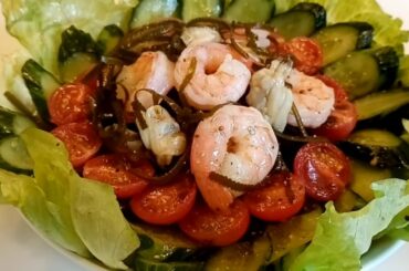 Seafood & Seaweed Salad With Italian Dressing Recipe