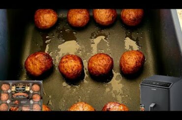 Cosori Dual Blaze No Flip Air Fryer Spicy Italian Meatballs Food Lion Carando Sicilian Style
