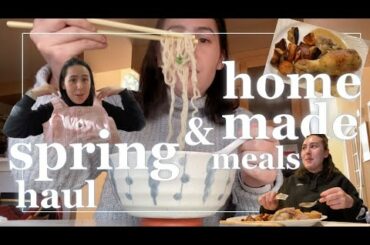 Classic Italian cooking, trying to build a spring wardrobe + other stuff | vlog