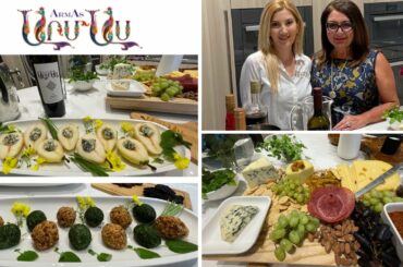VICTORIA ASLANIAN, CEO  GOLDEN GRAPE ARMAS, LLC.  ESTATE WINERY PRESENTS AND PAIRS FOOD WITH WINES