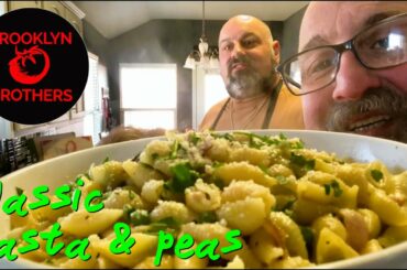 Pasta & Peas Classic Italian Recipe | Born from the Great Depression