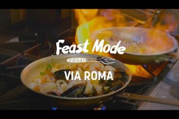 Via Roma Italian Restaurant | Linguine con Frutti di Mare - FeastMode! Hot Springs
