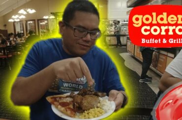 COMPETITIVE EATERS GO TO GOLDEN CORRAL FOR A CASUAL MEAL | FT WAYNE ALGENIO