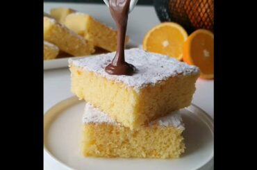 Italian style orange cake | Orange Cake Recipe | Best Easy Cake Recipe #shorts