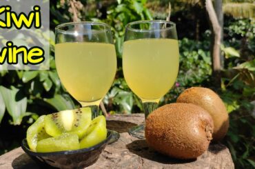 Kiwi wine recipe | How to make kiwi wine | Homemade kiwi wine | Coorg wines