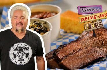 Guy Devours Wagyu Brisket in Nevada | Diners, Drive-Ins and Dives | Food Network