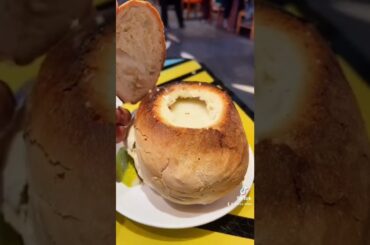 Italian Bread Bowl soup #foodinsider #organictamil #italianfood @ORGANIC TAMIL