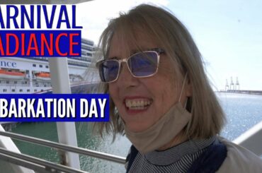 CARNIVAL RADIANCE CRUISE SHIP: EMBARKATION DAY