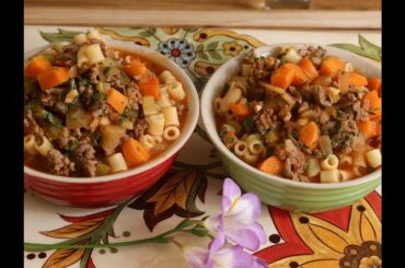 Fagioli Soup - Nonna's Italian Recipe