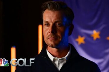 Henrik Stenson named 2023 European Ryder Cup Captain | Golf Today | Golf Channel