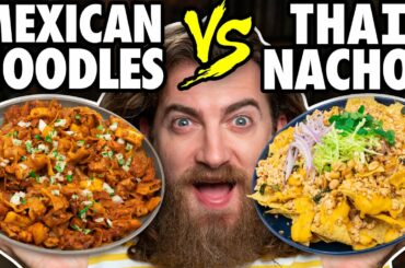 Mexican Thai Food vs. Thai Mexican Food Taste Test