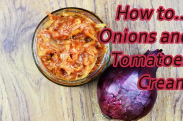 ITALIAN RECIPE! Vegan Onions and tomato cream AKA Friggione // by Conscious Rebhell