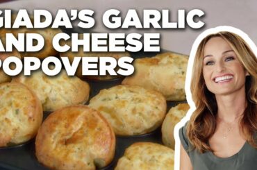 Giada De Laurentiis' Garlic and Cheese Popovers | Giada At Home | Food Network