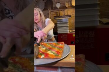 Tri-color Pizza from Brooklyn #pizza #pizzeria #brooklyn #italianfood #italian #italiano