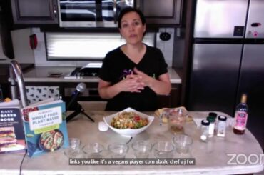 Potluck Farro Salad with Oil-Free Italian Dressing with Kathy Davis