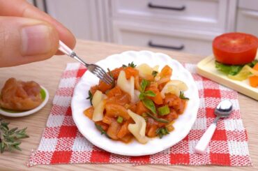 The Best Miniature Italian Minestrone Soup Recipe | Yummy Tiny Food Tutorial Idea