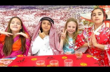 Nastya and folk traditions of her friends