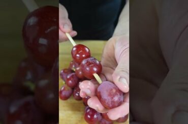 CANDIED GRAPES #shorts #asmr