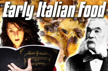 The FIRST Italian Cookbook | Where "Italian Food" Began