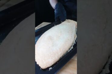 SALT-CRUSTED SEA BASS #shorts #asmr