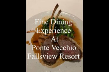 Italian Food A Fine Dining Experience