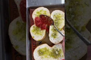 Incredible Italian bread pizza #shorts #easyrecipe