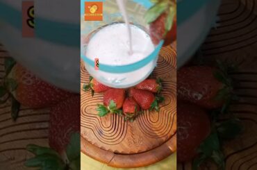 Strawberry Shake | Strawberry shake recipe | Ramadan Special recipes #shorts #viral #trending #like