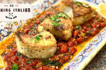 Sea Bass all Florentine Cooking Italian with Joe