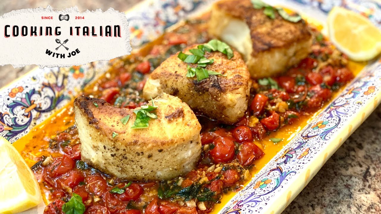 Sea Bass all Florentine Cooking Italian with Joe Sea Bass all Florentine Cooking Italian with Joe