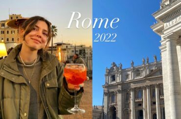 Rome, Italy // Travel Vlog 2022
