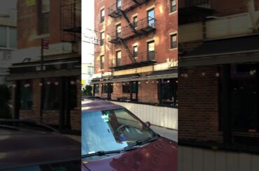 Outdoor dining at Vincents in Chinatown NYC #shorts