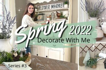 EARLY SPRING 2022 CLEAN + DECORATE | SPRING DECORATING IDEAS | DINING ROOM SPRING TOUR