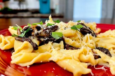 THE ULTIMATE Creamy Morel Mushroom Pasta Recipe !!! Made The Italian Way.