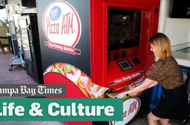 There's a new pizza ATM downtown St. Petersburg. We tried it.