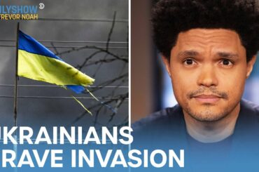 Ukrainians Brave Invasion & Putin Blocks Independent Media in Russia | The Daily Show
