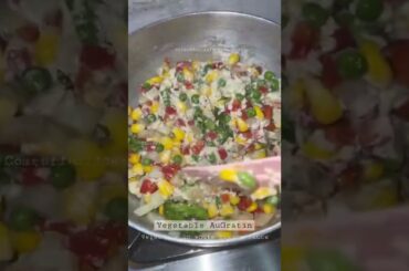 Vegetable AuGratin #continental#cuisine#tasty#yummy#italian#mexican#food