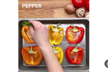 Italian Stuffed Peppers Recipe | How to Make Easy Stuffed Bell Peppers