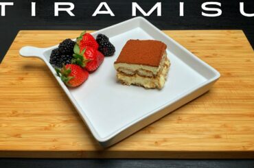 Tiramisu  |  Classic Tiramisu  |  Without Raw Eggs | Italian Dessert |  Quick & Easy Recipe  | #easy