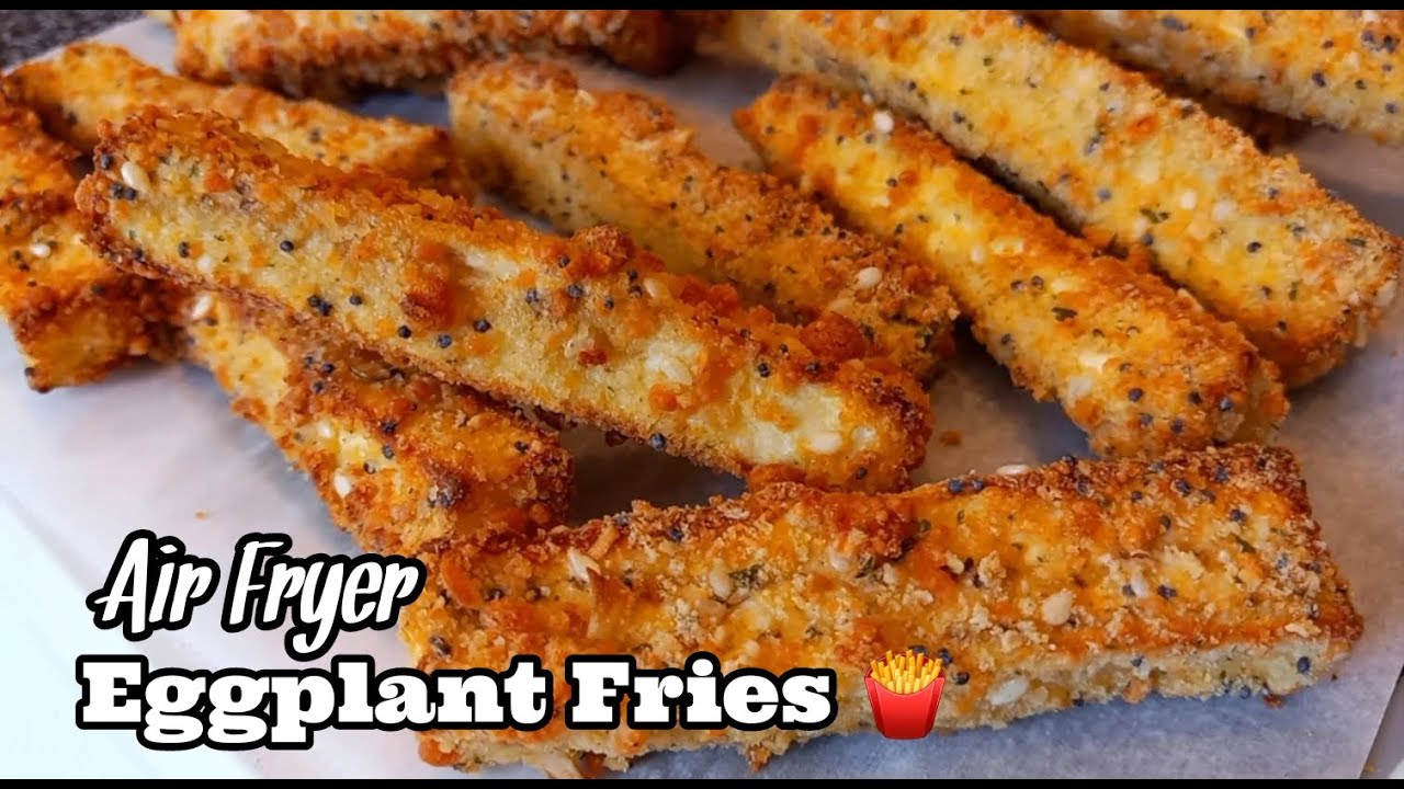 Air Fryer Eggplant Fries | How to Cook Eggplant in the Air Fryer Air Fryer Eggplant Fries | How to Cook Eggplant in the Air Fryer