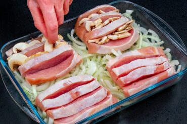 I’ve promised myself that I won't ever cook pork meat without onion anymore!