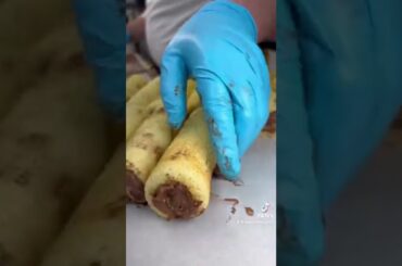 Chocolate Hazelnut Logs from Brooklyn #baking #bakery #brooklyn #italianfood